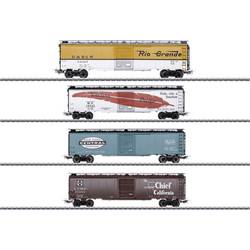 Märklin 45712 Sada 4 ks US-Box-Car, MHI