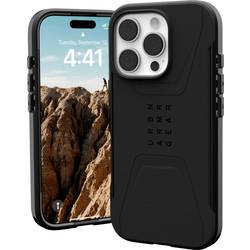Urban Armor Gear Civilian MagSafe Case zadní kryt na mobil Apple iPhone 16 Pro černá Kompatibilní s MagSafe 114444114040
