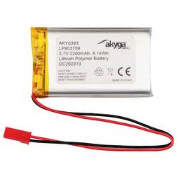 Akyga LP903759 Akupack x Speciální akumulátor Li-Pol 3.7 V 2200 mAh