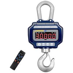 PCE Instruments jeřábová váha 3000 kg napájeno akumulátorem, černá