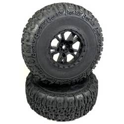 Absima 1:10 monster truck, Truggy, Buggy kompletní kola offroad černá 1 ks
