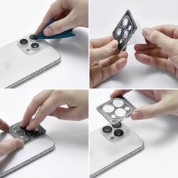 Hama Ochranné sklo kamery Apple 1 ks odolné vůči poškrábání 00222796