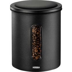Xavax Kaffeedose für 500g Bohnen oder 700g Pulver, luftdicht, aromadicht, Schwarz 00111275 nádobka pro kávová zrna