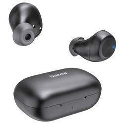 Hama špuntová sluchátka (In Ear) Bluetooth® stereo černá personalizace zvuku sportovní