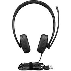 Lenovo 4XD1P83425 Sluchátka On Ear Bluetooth®, Bez kabelu, kabelová, 4XD1P83425, stereo, černá