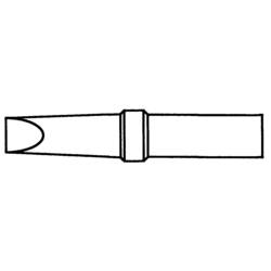 Weller 4ETB-1 pájecí hrot plochý Velikost hrotů 2.4 mm Délka hrotů 34.5 mm Obsah 1 ks