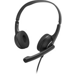 Hama PC-Office-Headset HS-P150 V2, Stereo, Schwarz Sluchátka On Ear 00139932, černá