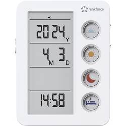 Renkforce RF-4883628 budík bílá připomenutí užití léků