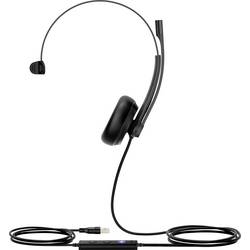 Yealink Yealink USB Headset UH34 Mono Teams Sluchátka On Ear 1308014, černá