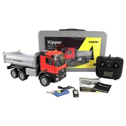 Amewi 22684 Mercedes-Benz Arocs Kipper 6x6 rot 1:14 elektrický RC funkční model RtR