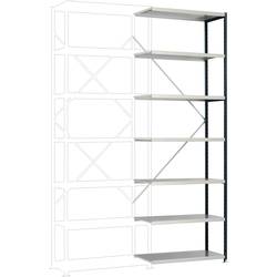 Manuflex RP1717.7016 přístavný modul regálu oddělení , (š x v x h) 1000 x 3000 x 300 mm, ocelová podlaha