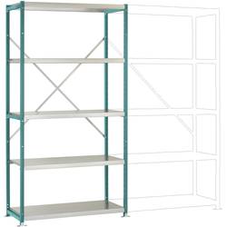 Manuflex RP1022.5021 základní modul regálu oddělení , (š x v x h) 1030 x 2000 x 400 mm, ocelová podlaha