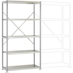 Manuflex RP1018.9006 základní modul regálu oddělení , (š x v x h) 1030 x 2000 x 400 mm, ocelová podlaha