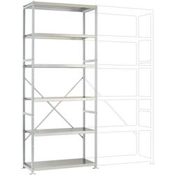 Manuflex RP1320.7035 základní modul regálu oddělení , (š x v x h) 1030 x 2500 x 600 mm, ocelová podlaha