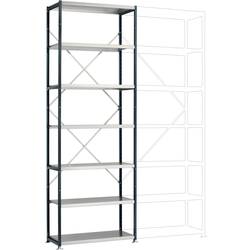 Manuflex RP1617.7016 základní modul regálu oddělení , (š x v x h) 1030 x 3000 x 300 mm, ocelová podlaha