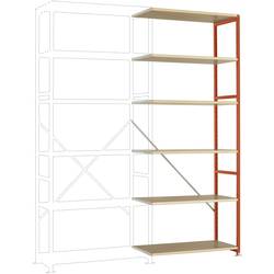 Manuflex RP1414.2001 přístavný modul regálu oddělení , (š x v x h) 1000 x 2500 x 700 mm, dřevěná podlaha