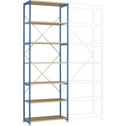 Manuflex RP1605.5007 základní modul regálu oddělení , (š x v x h) 1030 x 3000 x 300 mm, dřevěná podlaha