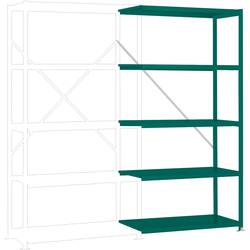 Manuflex RP1154.0001 přístavný modul regálu oddělení , (š x v x h) 1000 x 2000 x 600 mm, ocelová podlaha