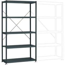 Manuflex RP1054.7016 základní modul regálu oddělení , (š x v x h) 1030 x 2000 x 600 mm, ocelová podlaha