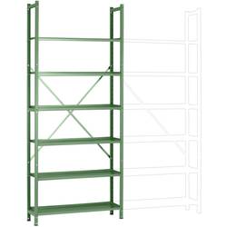 Manuflex RA3161.6011 základní modul regálu oddělení , (š x v x h) 1280 x 3000 x 700 mm, ocelová podlaha