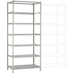 Manuflex RA2243.7035 základní modul regálu oddělení , (š x v x h) 930 x 1900 x 300 mm, ocelová podlaha
