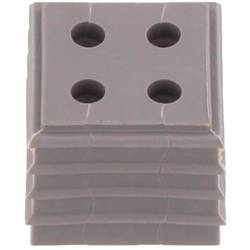 Weidmüller CABTITE SE 4/3-4 SML GY těsnící vložka 4 mm, TPE, světle šedá, 10 ks