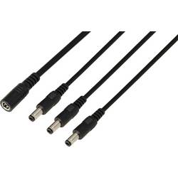 TRU COMPONENTS TC-13232708 DC konektor zásuvka - Zástrčka 5.5 mm 2.1 mm 41.2 cm 1 ks