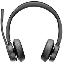 HP Poly Voyager 4320 USB-C Headset +BT700 Dongle Headset otevřená (On Ear) Bluetooth® stereo černá Potlačení hluku Počítače