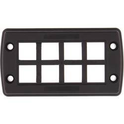 Weidmüller CABTITE FR 16/8 BK SET rám (d x š x v) 19.6 x 126 x 70 mm polyamid (zesílený skleněným vláknem) sytě černá 1 ks