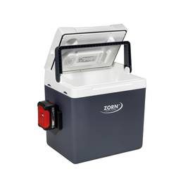 ZORN Z 26 DC PX 12/24V Aku chladicí box termoelektrický (peltierův článek) 12 V, 18 V, 24 V šedá 25 l Funkce chlazení: Delta T: Až 17 °C pod okolní teplotu
