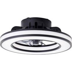 Brilliant Mondello stropní ventilátor 26 W (Ø x v) 415 mm x 146 mm s dálkovým ovládáním, stmívatelný, s osvětlením, s časovačem