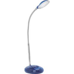 Brilliant Timmy stolní lampa LED Energetická třída (EEK2021): G (A - G) pevně vestavěné LED 2 W transparentní modrá