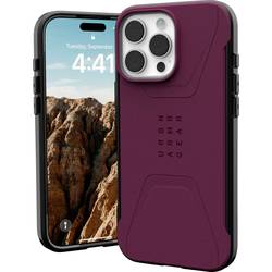 Urban Armor Gear Civilian MagSafe Case zadní kryt na mobil Apple iPhone 16 Pro Max bordó červená Kompatibilní s MagSafe 114445119049