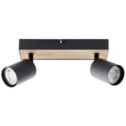 Brilliant Jello Wood G93069/76 LED stropní reflektor LED GU10 4.5 W dřevo, černá