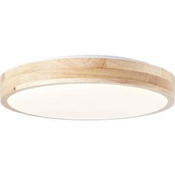 Brilliant G99414/75 Slimline LED stropní svítidlo LED pevně vestavěné LED Energetická třída (EEK2021): F (A - G) 13 W dřevo (světlé), bílá