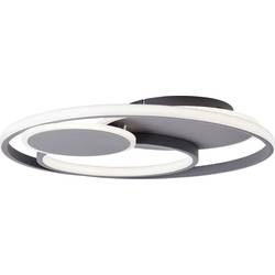 Brilliant G99371/22 Runda LED stropní svítidlo LED pevně vestavěné LED Energetická třída (EEK2021): F (A - G) 51.5 W šedá (matná)