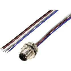 TRU COMPONENTS Vestavná zástrčka pro čidlo/aktuátor, TC-12833036, piny: 5, 0.5 m, 1 ks