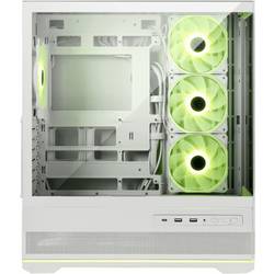 MSI MSI GEH Midi MAG PANO 110R PZ WHITE midi tower PC skříň bílá 4 předinstalované LED ventilátory