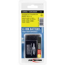 Ansmann EN-EL14 akumulátor do kamery Náhrada za orig. akumulátor EN-EL14 7.4 V 1050 mAh