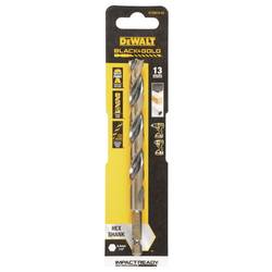 DEWALT DT20619-QZ DT20619-QZ HSS-G kovový spirálový vrták 1 ks 13 mm Celková délka 145 mm chráněný proti korozi šestihranná 1 ks