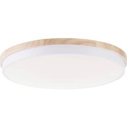 Brilliant G80846/75 Baarlo LED stropní svítidlo LED pevně vestavěné LED 36 W bílá (matná), dřevo