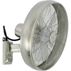 Lucci AIR BC nástěnný ventilátor 50 W (Ø x v) 410 mm x 460 mm chrom natáčecí