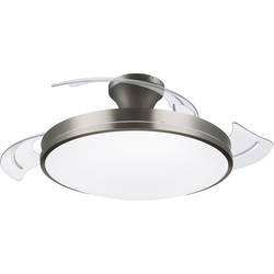 Philips LED Atlas stropní ventilátor, 28 W, 35 W, (Ø x v) 490 mm x 418 mm, niklová, 8720169279148
