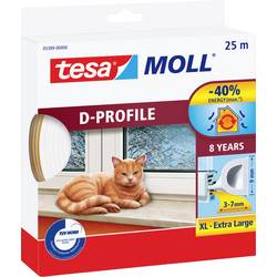 tesa D-Profil 05389-00000-00 těsnicí páska tesaMOLL® bílá (d x š) 25 m x 9 mm 25 m