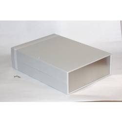 Hammond Electronics 1598JSGY krabička pro měřicí přístroj 280 x 200 x 76 ABS šedá 1 ks
