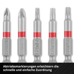 Einhell Karabiner Bit Set 10tlg 118623 sada bitů, 1/4 (6,3 mm), PH, PZ, šestiúhelník, TX, 1/4 (6,3 mm)