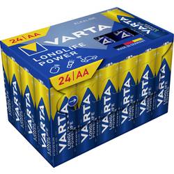 Varta VARTA Longlife Power AA Cube Pack24 tužková baterie AA alkalicko-manganová, 1.5 V, 24 ks