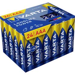 Varta VARTA Longlife Power AAA Cube Pack24 mikrotužková baterie AAA alkalicko-manganová 1.5 V 24 ks