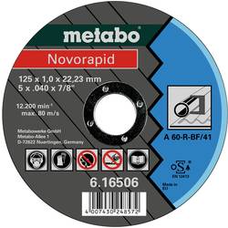Metabo 616506000 řezný kotouč rovný 125 mm 25 ks list, Profily