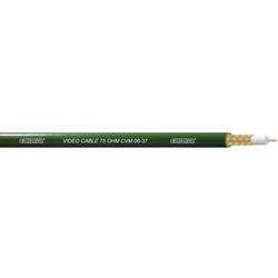Cordial CVM 06-37 video kabel 1 x 0.22 mm² + 1 x 0.22 mm² zelená metrové zboží